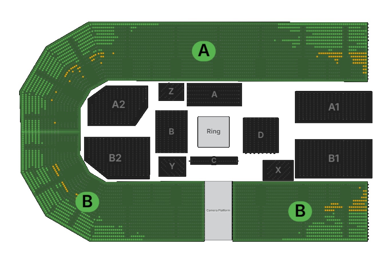 ANB Arena, Riyadh, Saudi Arabia / ANB Arena, Riyadh, Saudi Arabia Venue Seating Plan