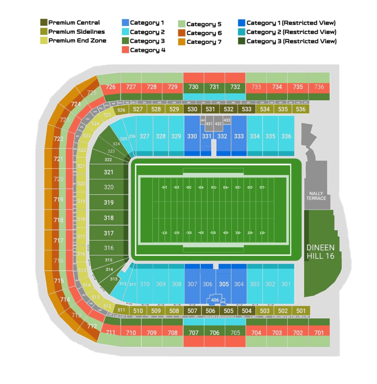 Croke Park, Dublin, Ireland / Croke Park, Dublin, Ireland Venue Seating Plan