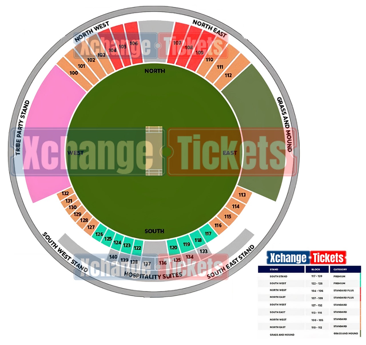 Brian Lara Cricket Academy, San Fernando, Trinidad and Tobago / Brian Lara Cricket Academy, San Fernando, Trinidad and Tobago Venue Seating Plan