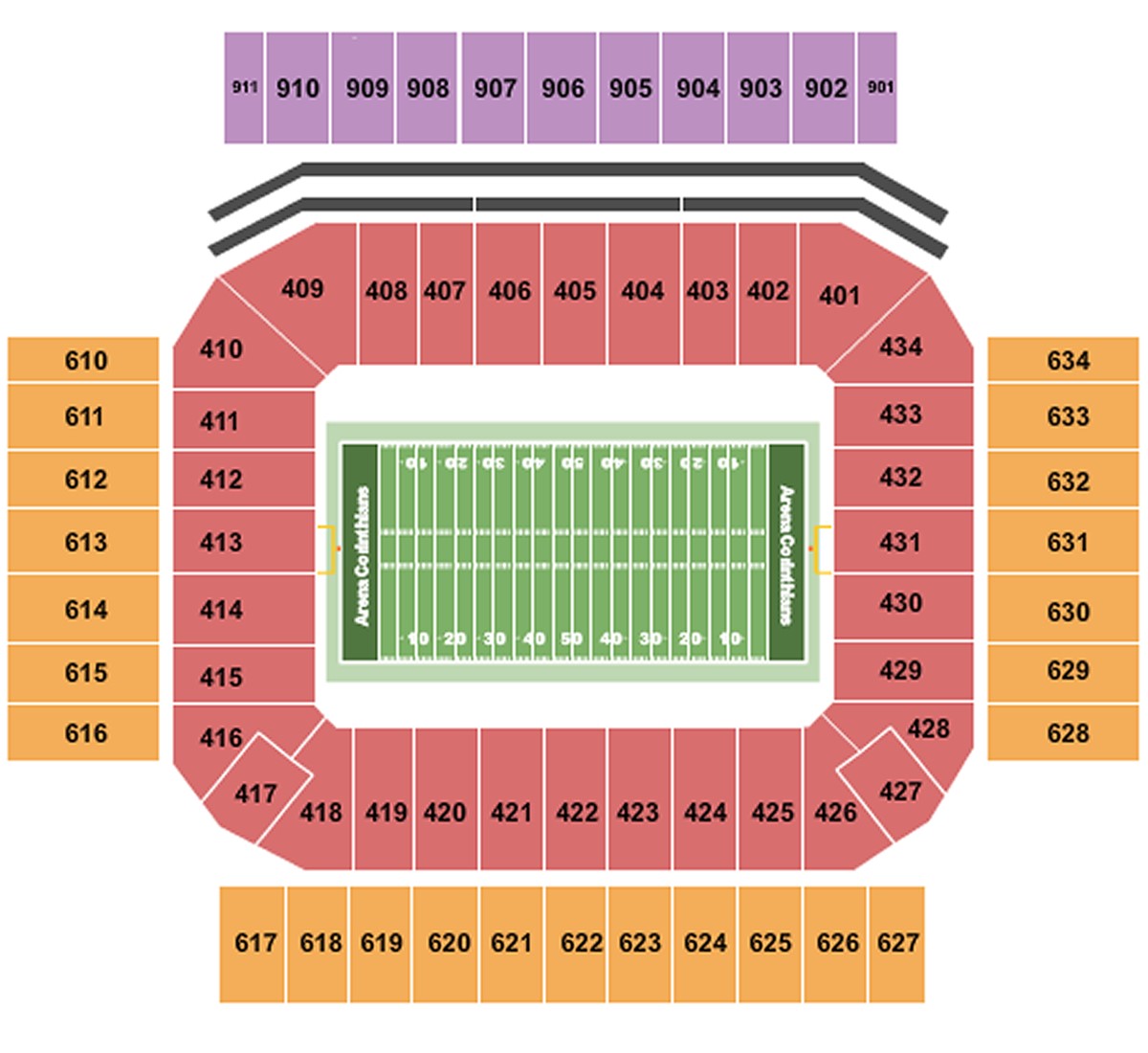 Corinthians Arena, Sao Paulo, Brazil / Corinthians Arena, Sao Paulo, Brazil Venue Seating Plan