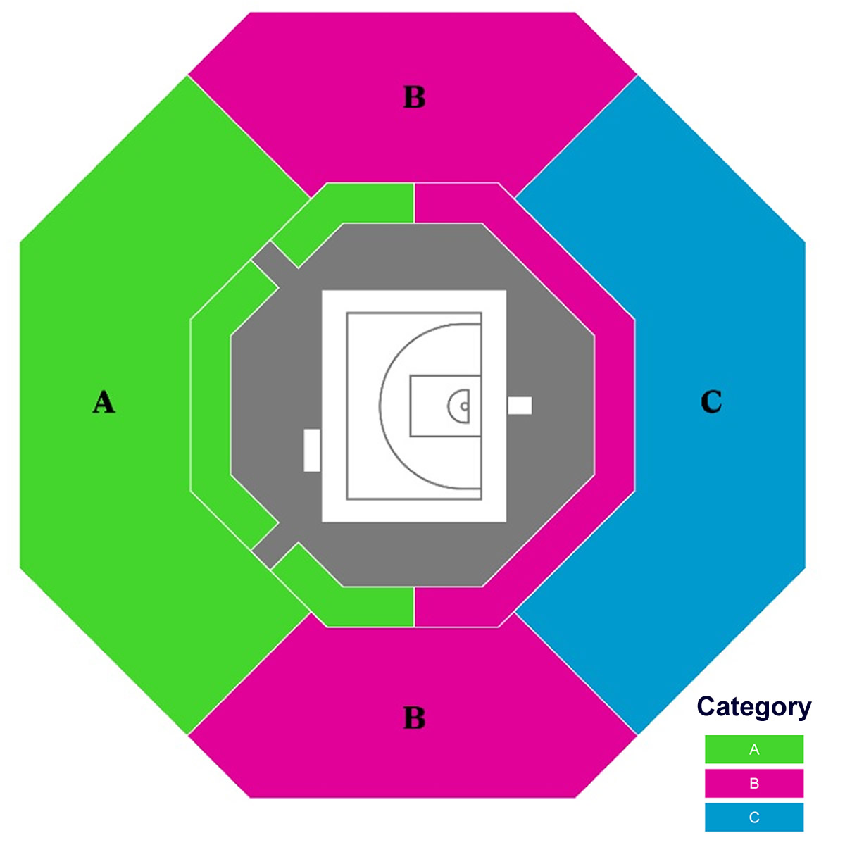 Valley Complex 3, Los Angeles, California, United States / Valley Complex 3, Los Angeles, California, United States Venue Seating Plan
