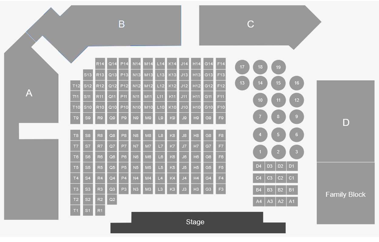 Alexandra Palace, London, United Kingdom / Alexandra Palace, London, United Kingdom Venue Seating Plan