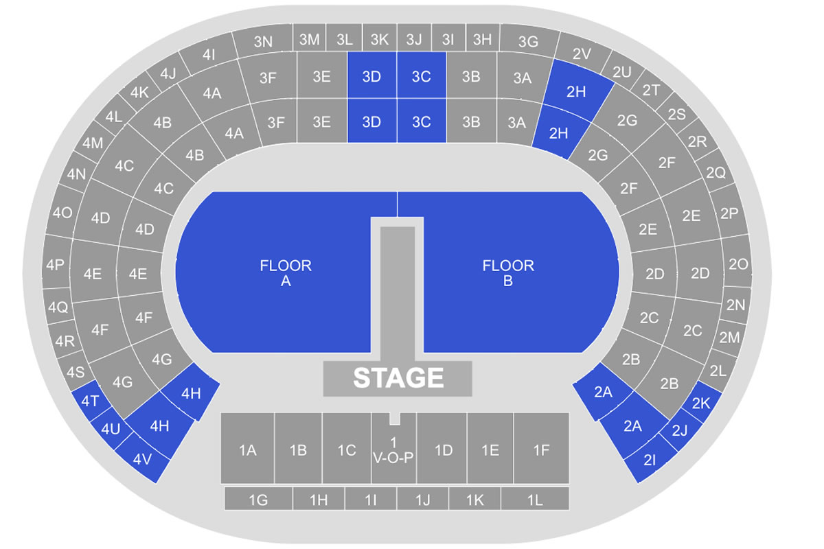 King Baudouin Stadium, Brussel, Belgium / King Baudouin Stadium, Brussel, Belgium Venue Seating Plan