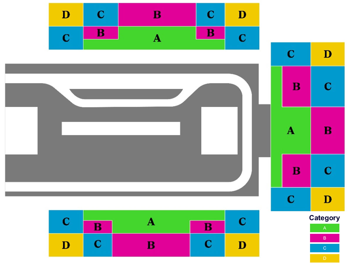 Valley Complex 2 , Los Angeles, California, United States / Valley Complex 2 , Los Angeles, California, United States Venue Seating Plan