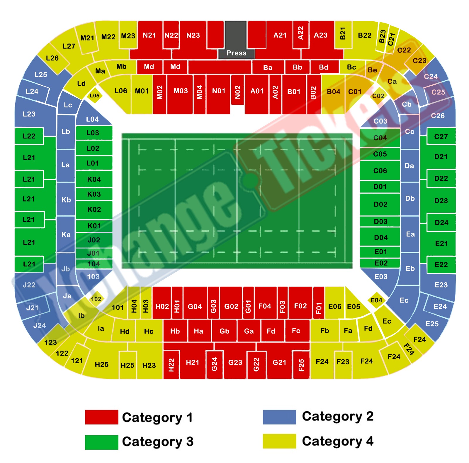 Stade de France, Paris, France / Stade de France, Paris, France Venue Seating Plan