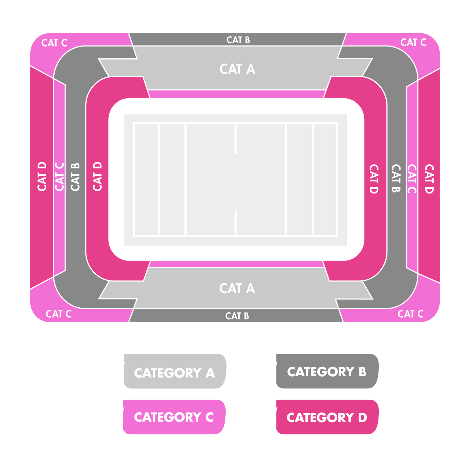 Millennium Stadium (Rugby), Cardiff, United Kingdom / Millennium Stadium (Rugby), Cardiff, United Kingdom Venue Seating Plan
